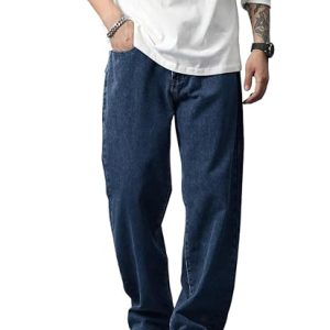 tagas men relaxed fit denim jeans | loose jeans for men | mens baggy fit denim jeans pant
