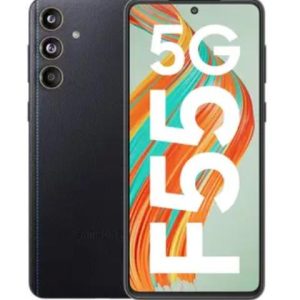 samsung galaxy f55 5g (raisin black, 256 gb) (12 gb ram)