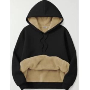 men & women full sleeve solid hooded sweatshirt