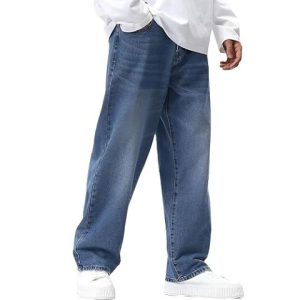 men jeans || baggy fit jean's for man || loose fit high rise denim